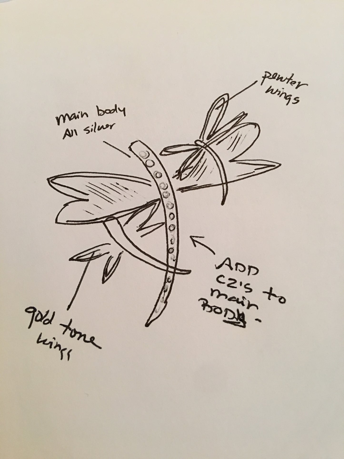 Dragonfly BOXED with CZ's