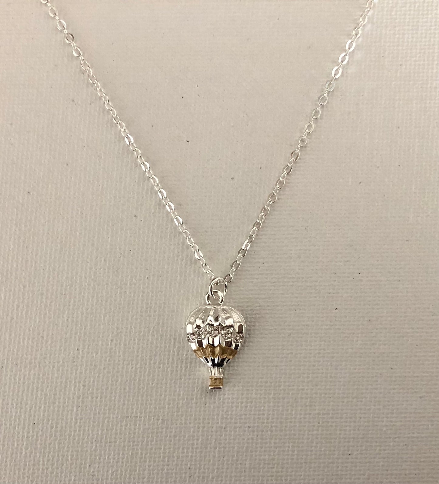 Hot Air Balloon CARDED Necklace