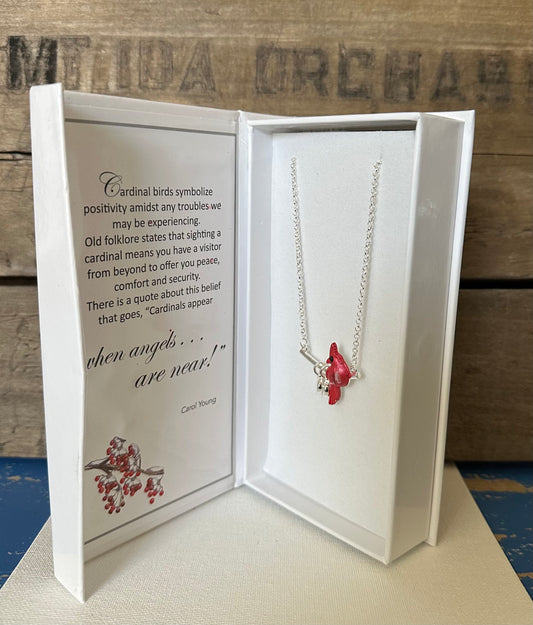 Cardinal BOXED with Hearts