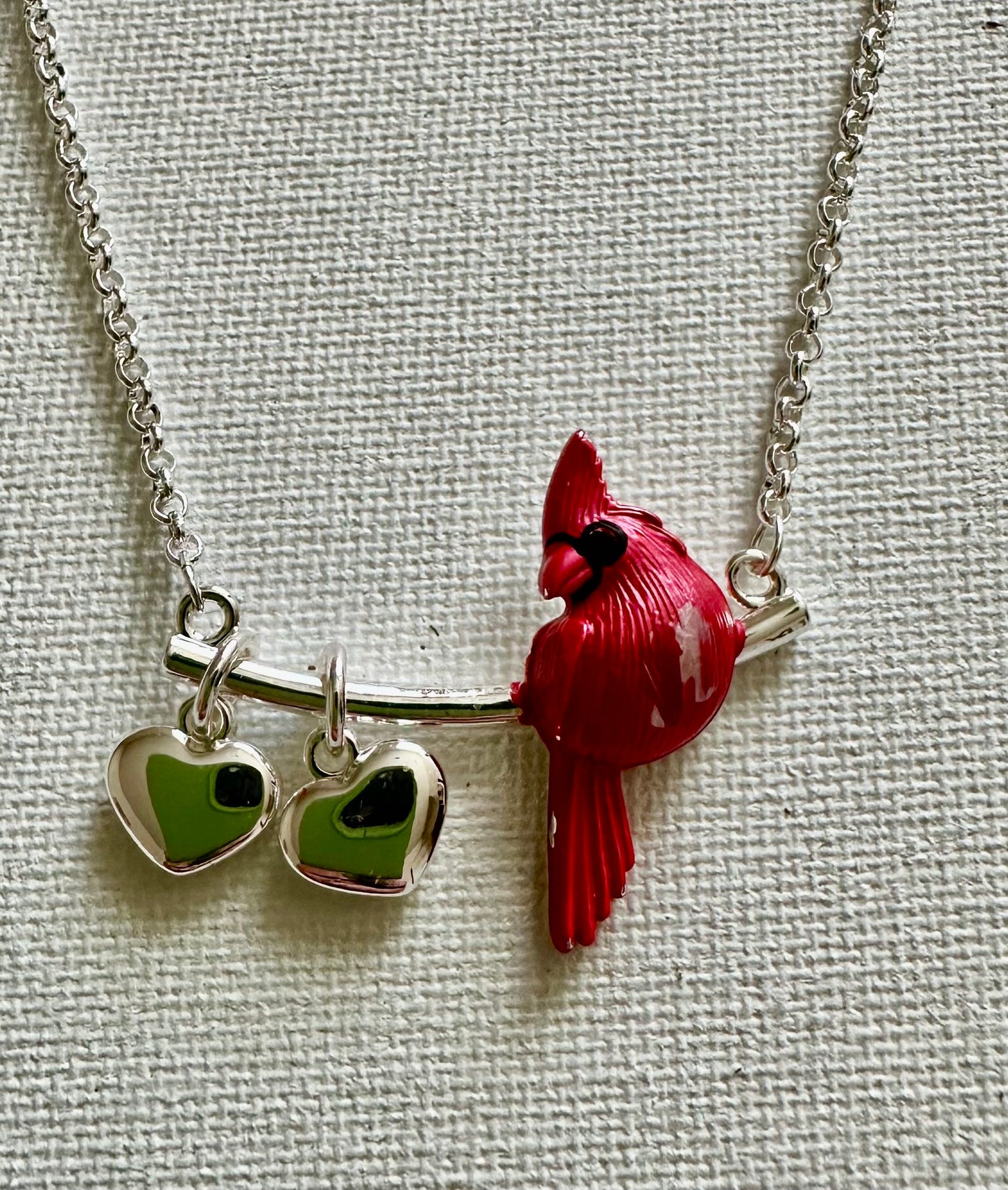 Cardinal BOXED with Hearts