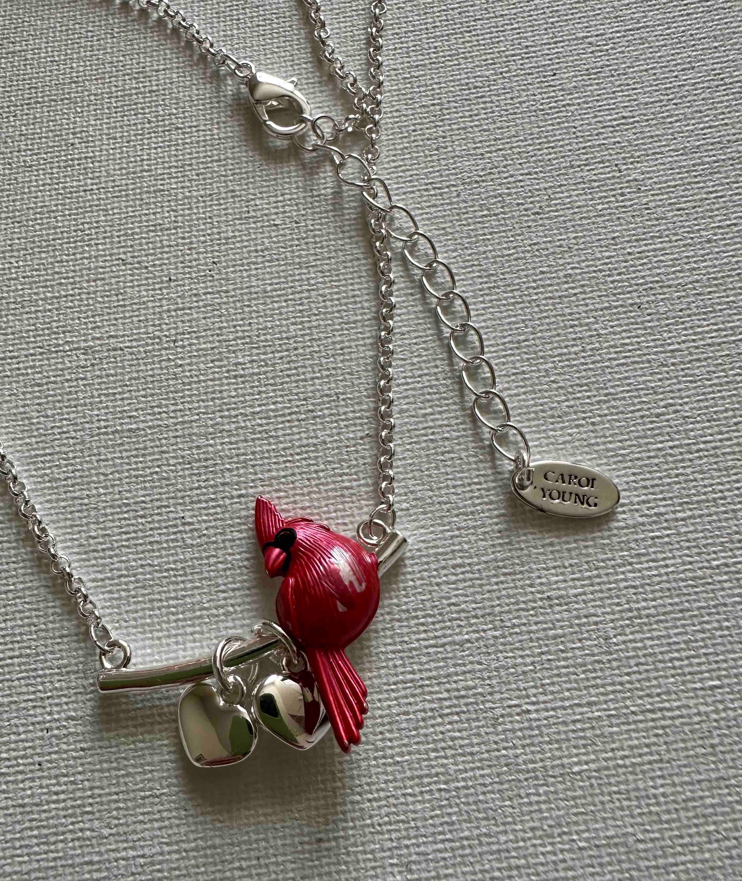 Cardinal BOXED with Hearts