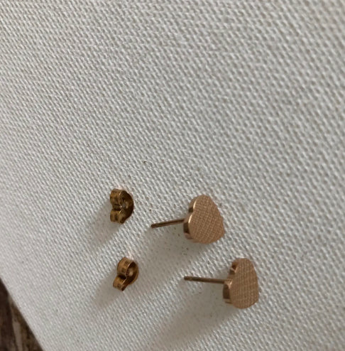 Valentine Heart Mini Earrings Studs