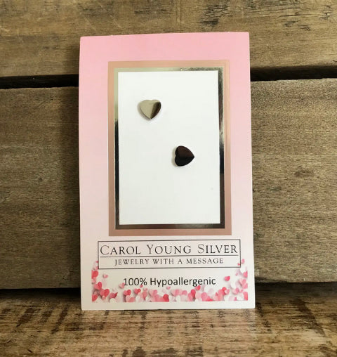 Valentine Heart Mini Earrings Studs