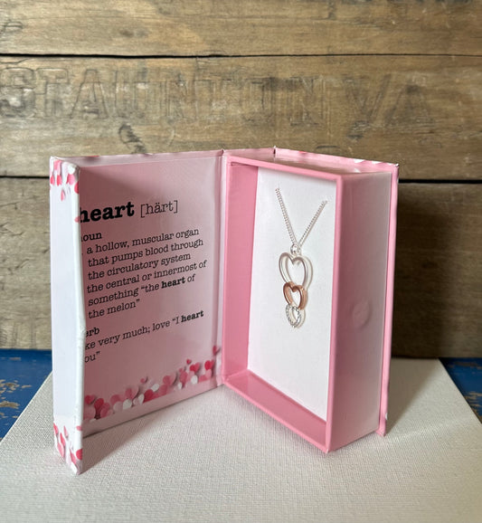 Valentine Triple Heart Necklace