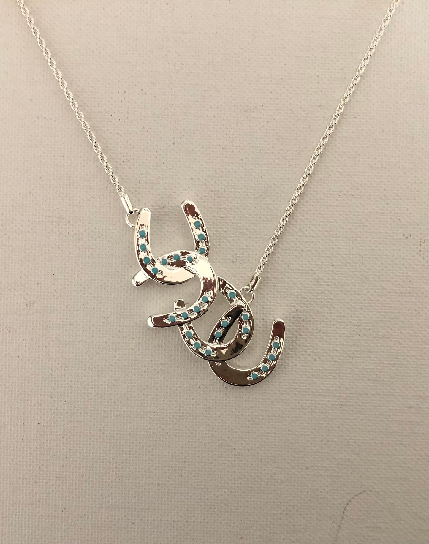 Horseshoes BOXED necklace