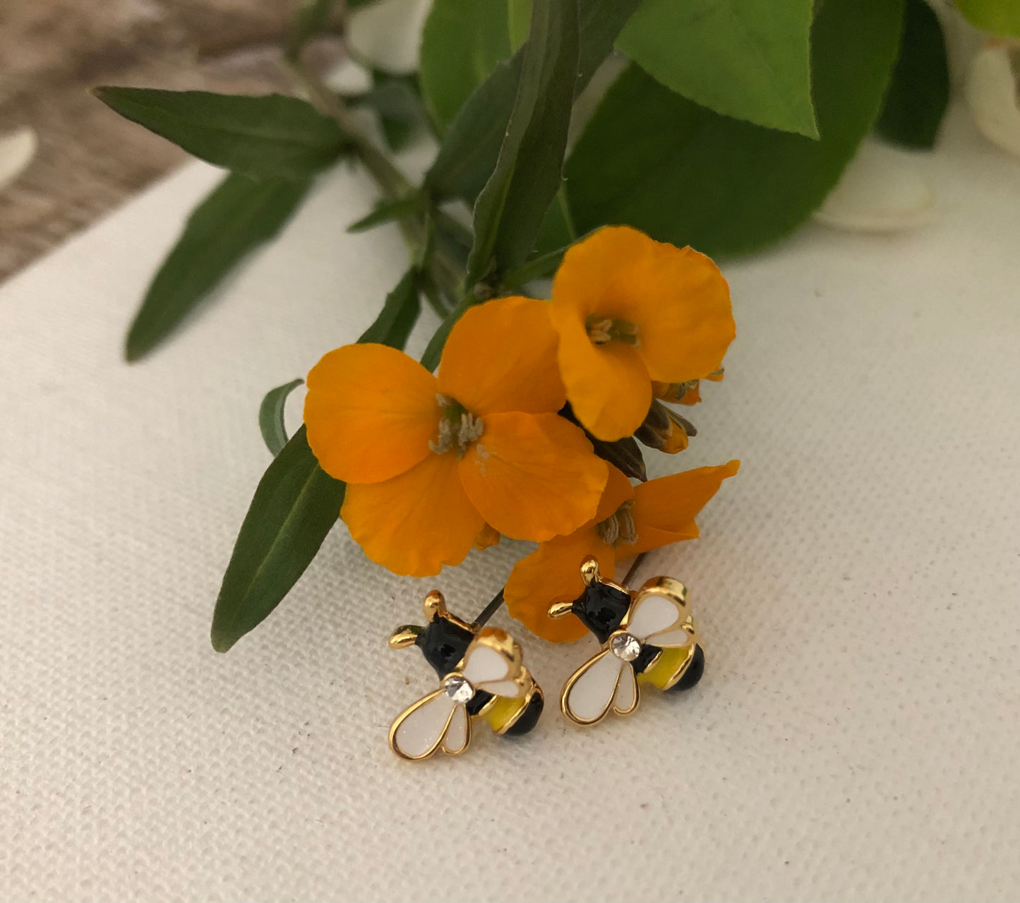 Bee Earrings