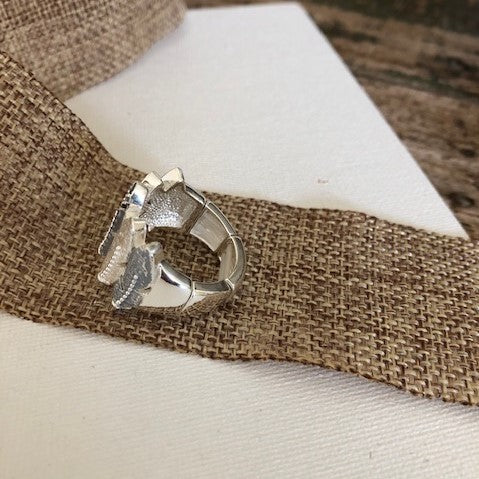 Eagle Feather Ring Carol Young Silver