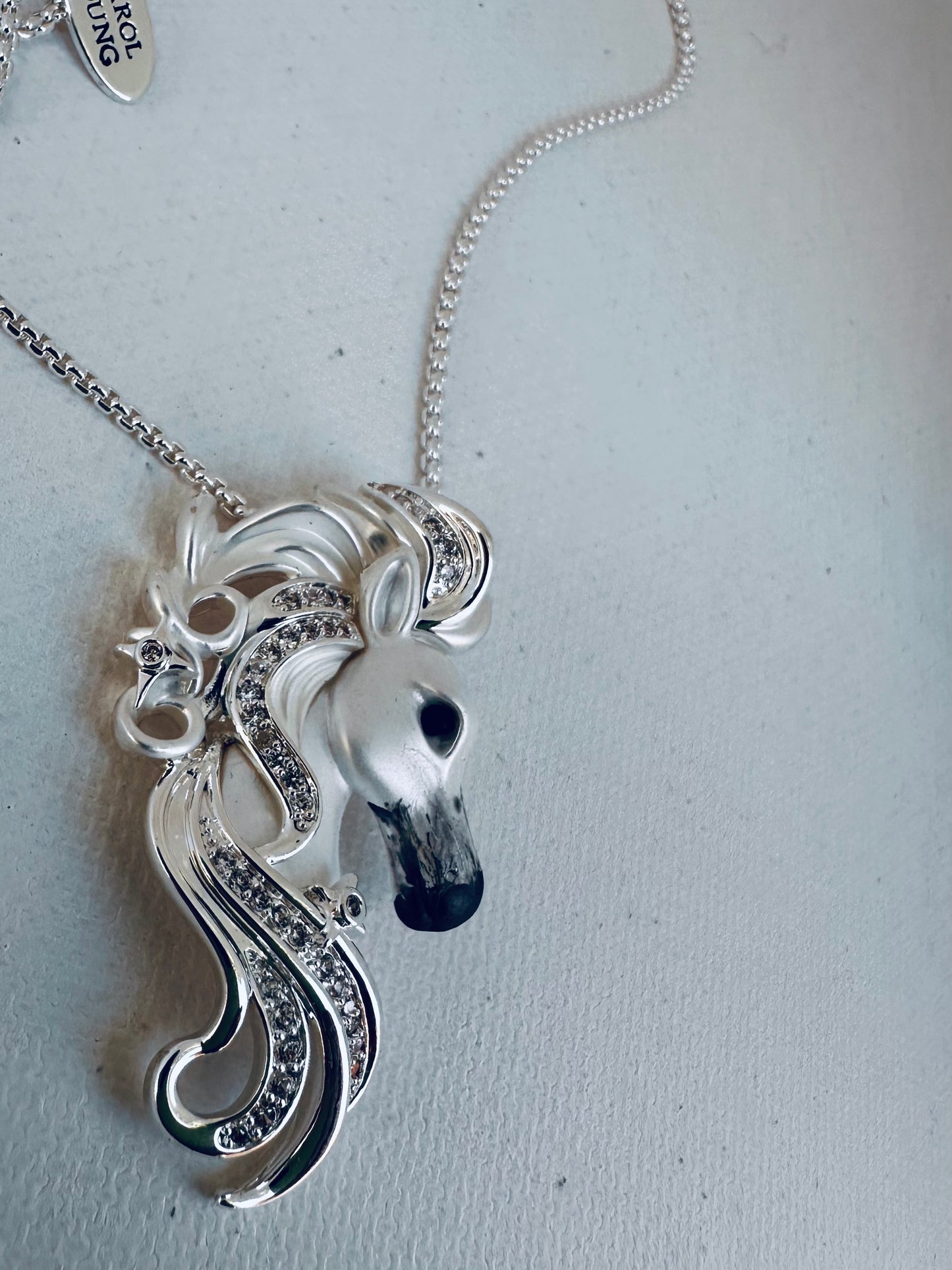 ARABIAN Horse face Necklace