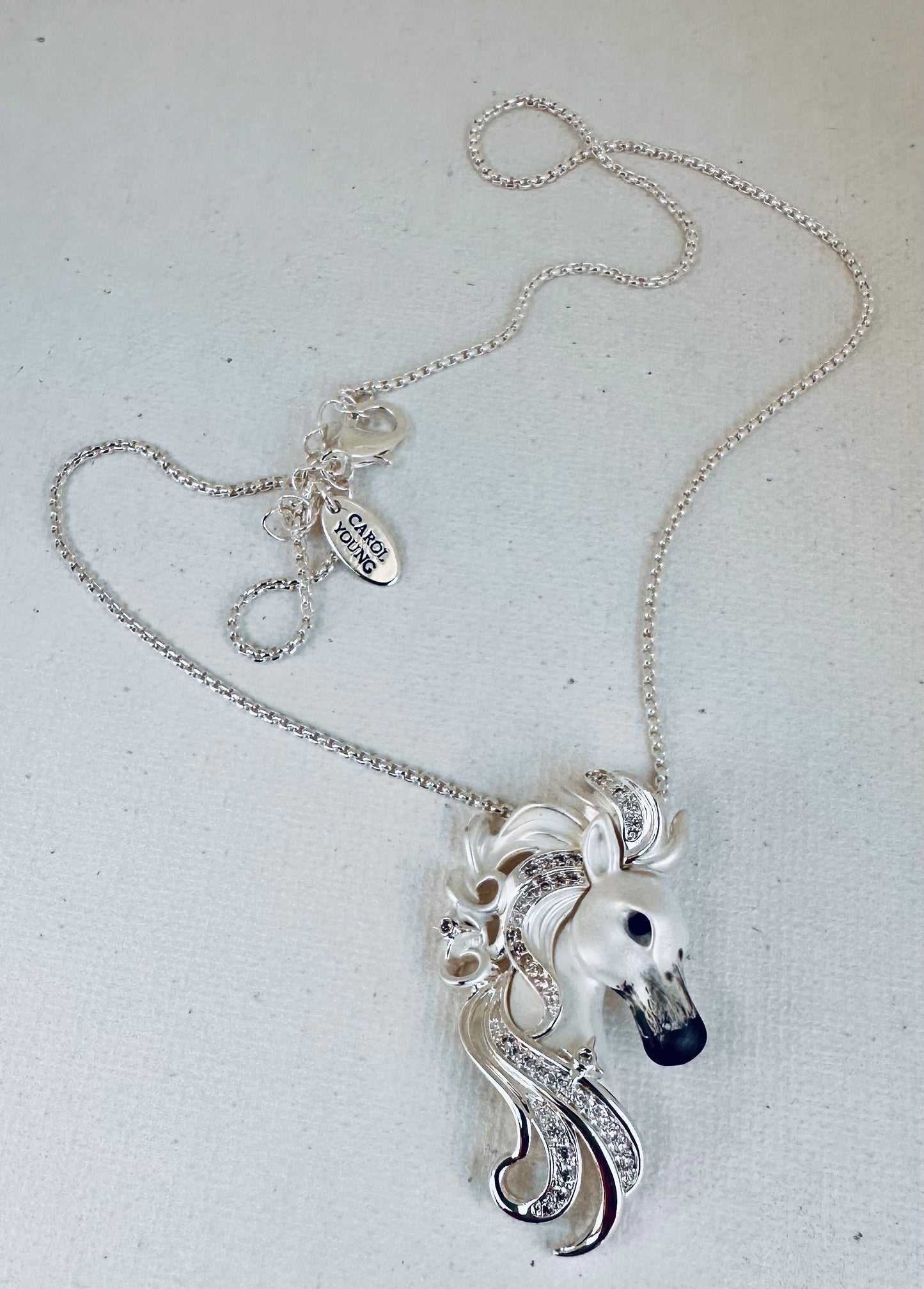 ARABIAN Horse face Necklace