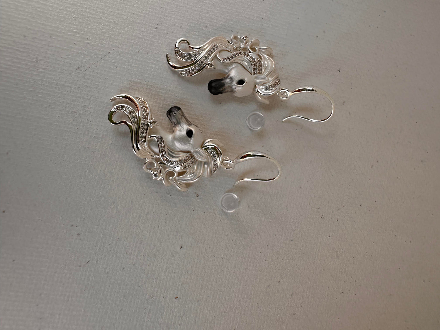 ARABIAN Horse Face Earrings/WIRE