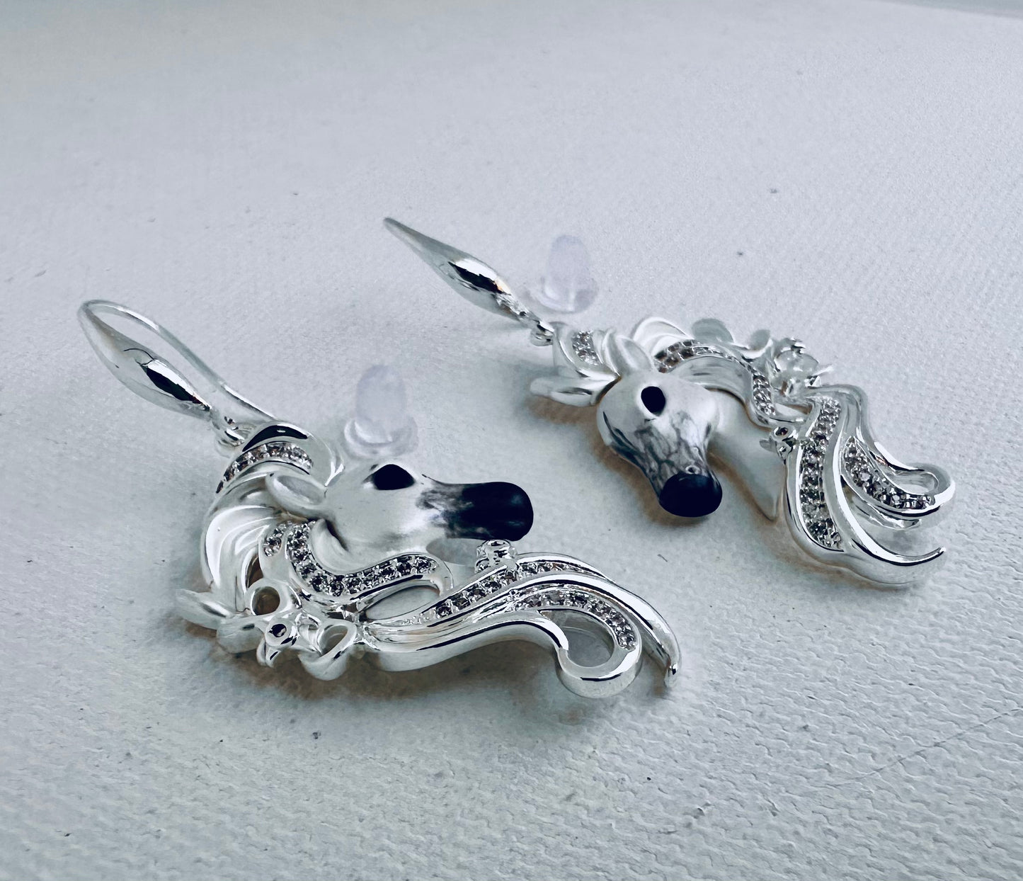 ARABIAN Horse Face Earrings/WIRE