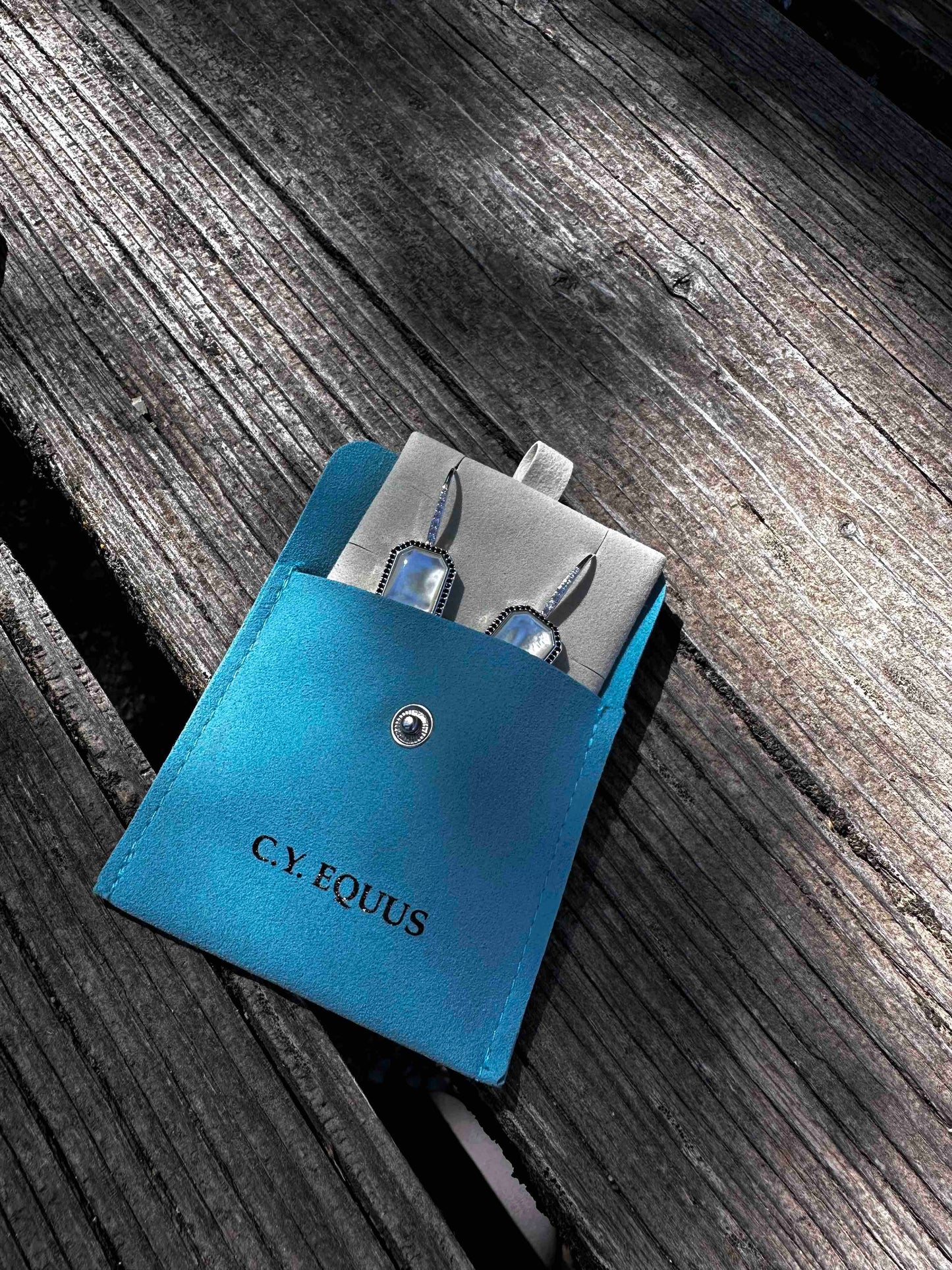 BOLD/Modern Mother of Pearl Earrings/Wire