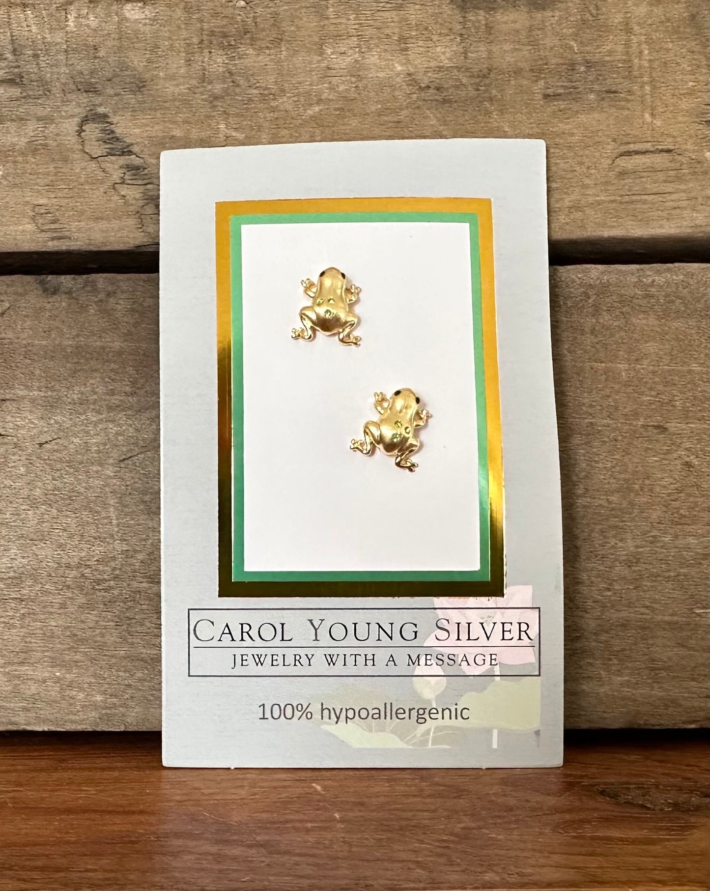 Frog Earring/Post Jewelry