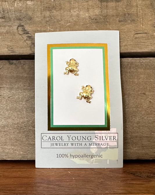 Frog Earring/Post Jewelry