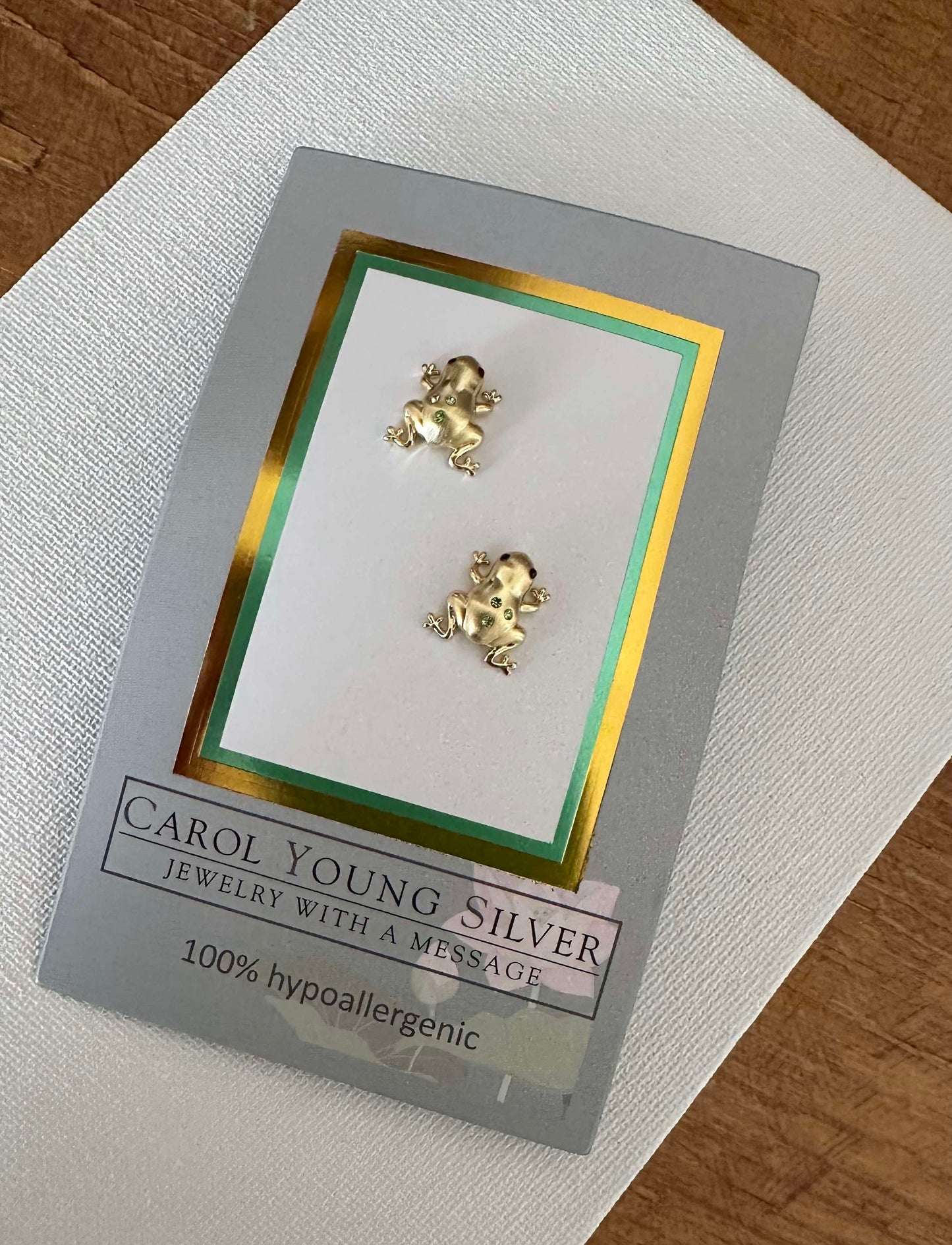 Frog Earring/Post Jewelry