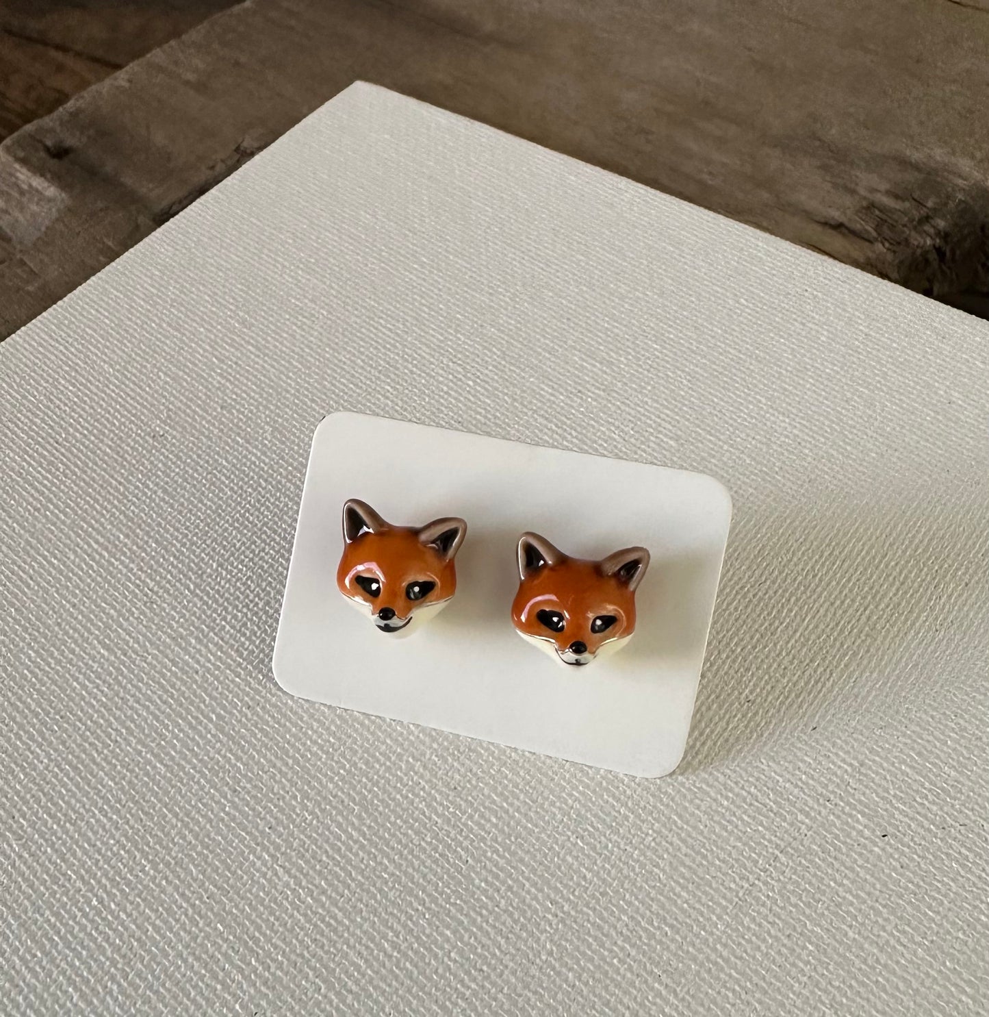 Fox Earrings