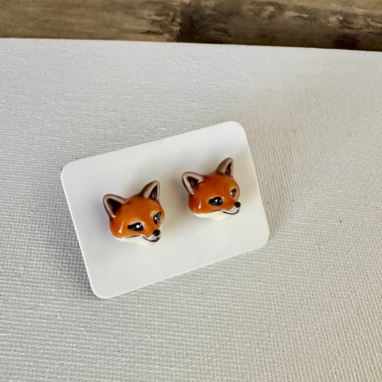 Fox Earrings