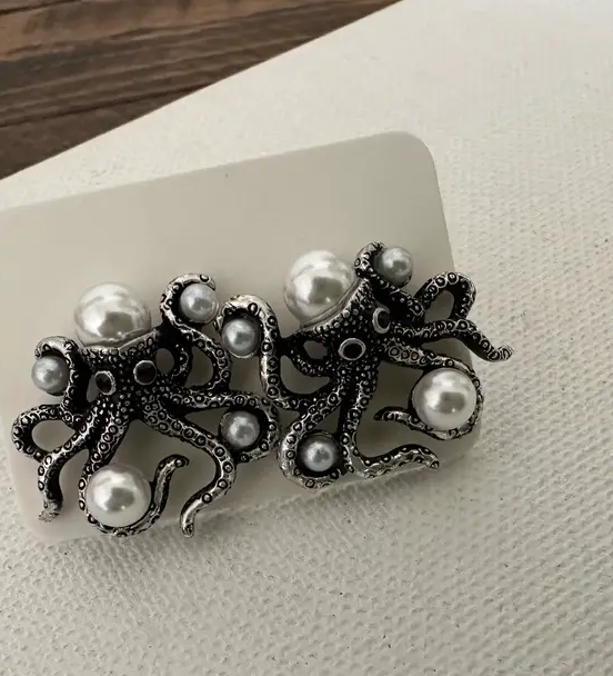 Octopus Earrings