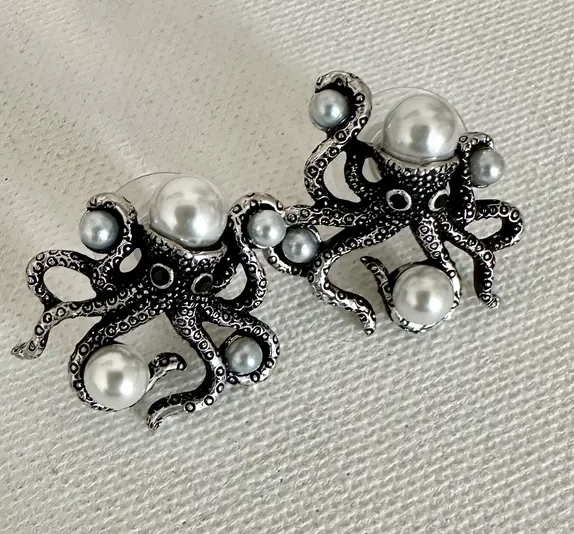 Octopus Earrings