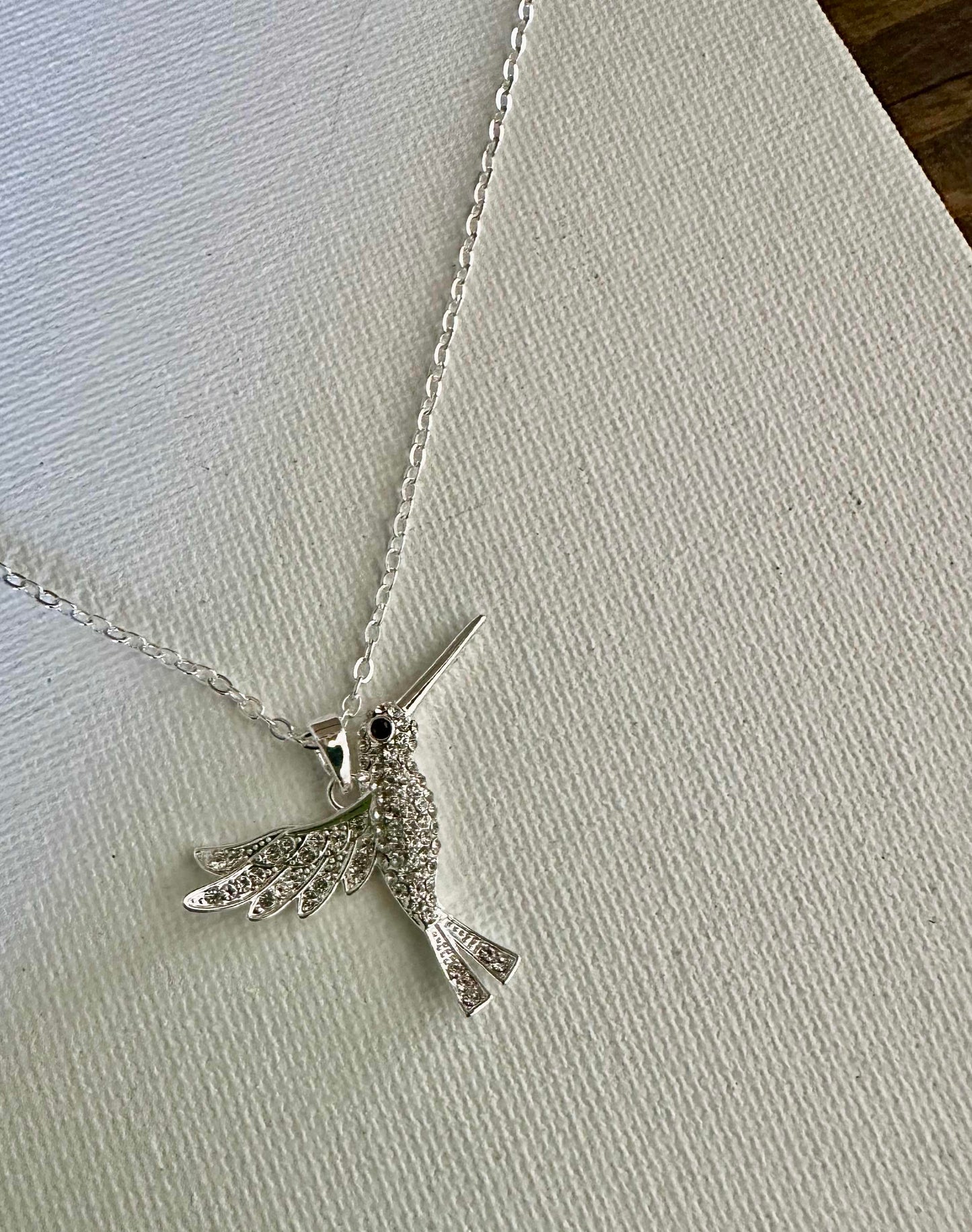 Hummingbird Carded SPARKLE Petite - Necklace