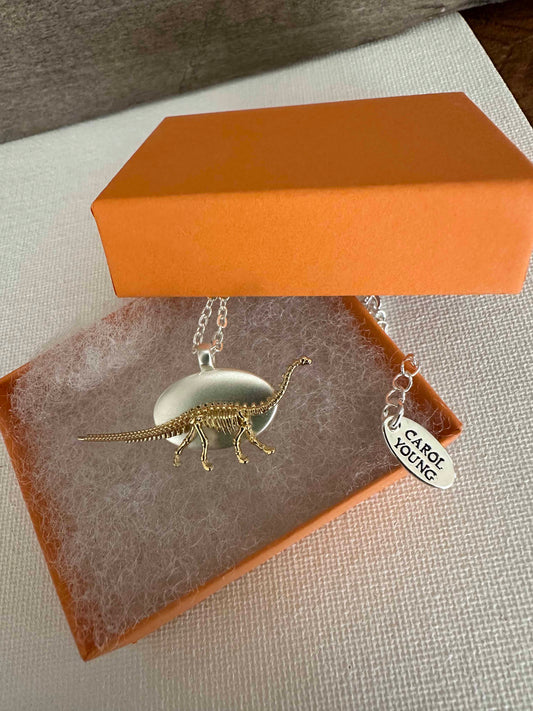 Dinosaur Skeleton Necklace
