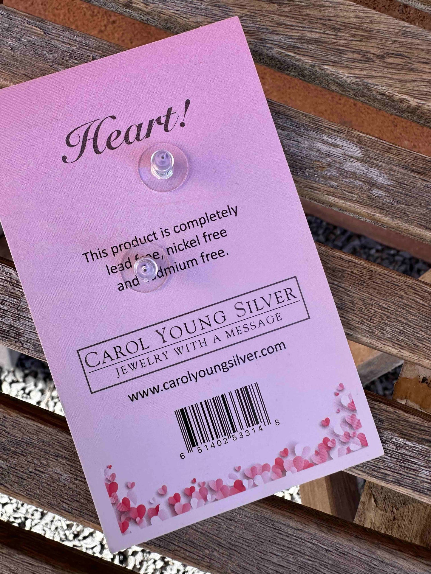 Puffy, swirl heart Valentine Earrings