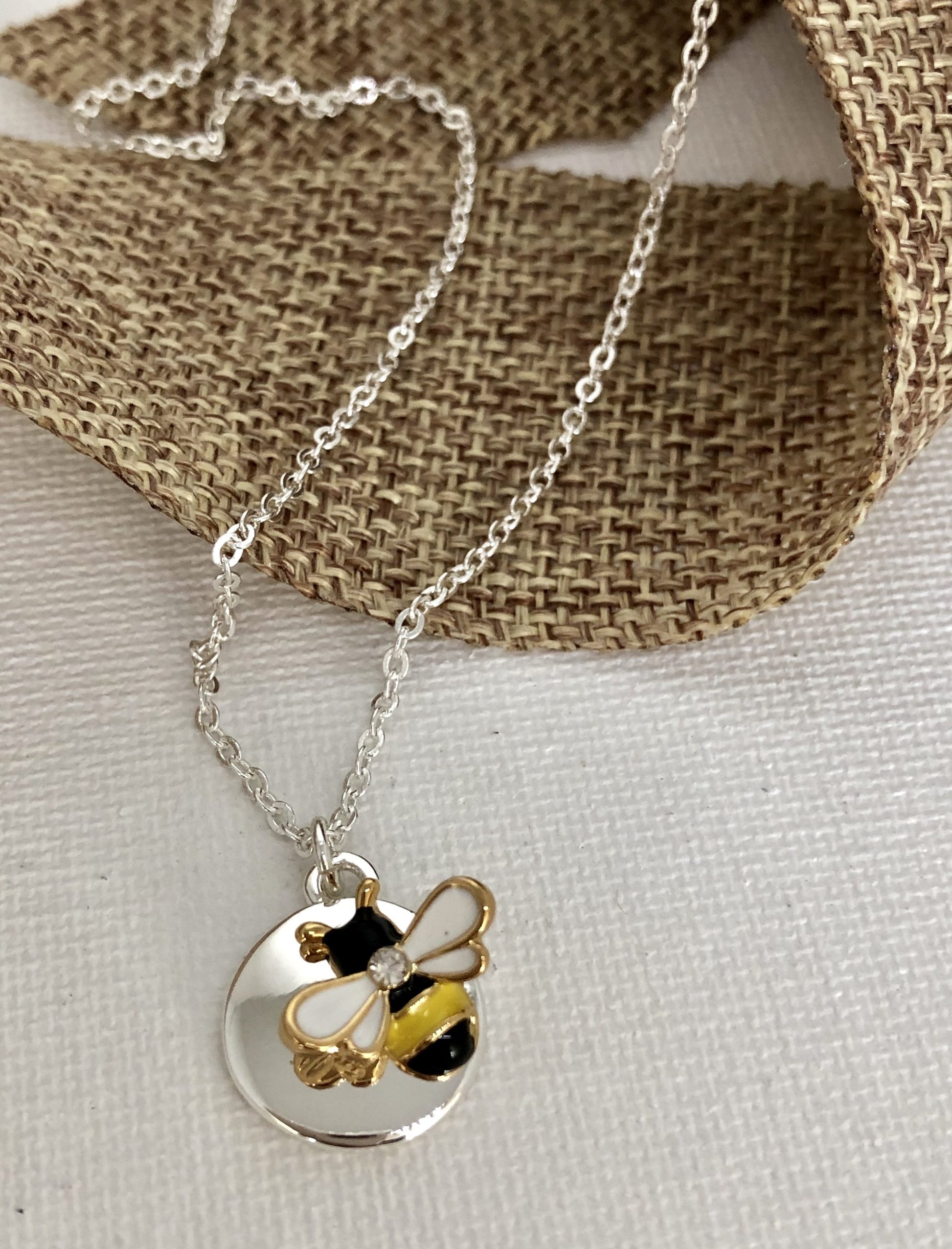 Petite Bee Necklace