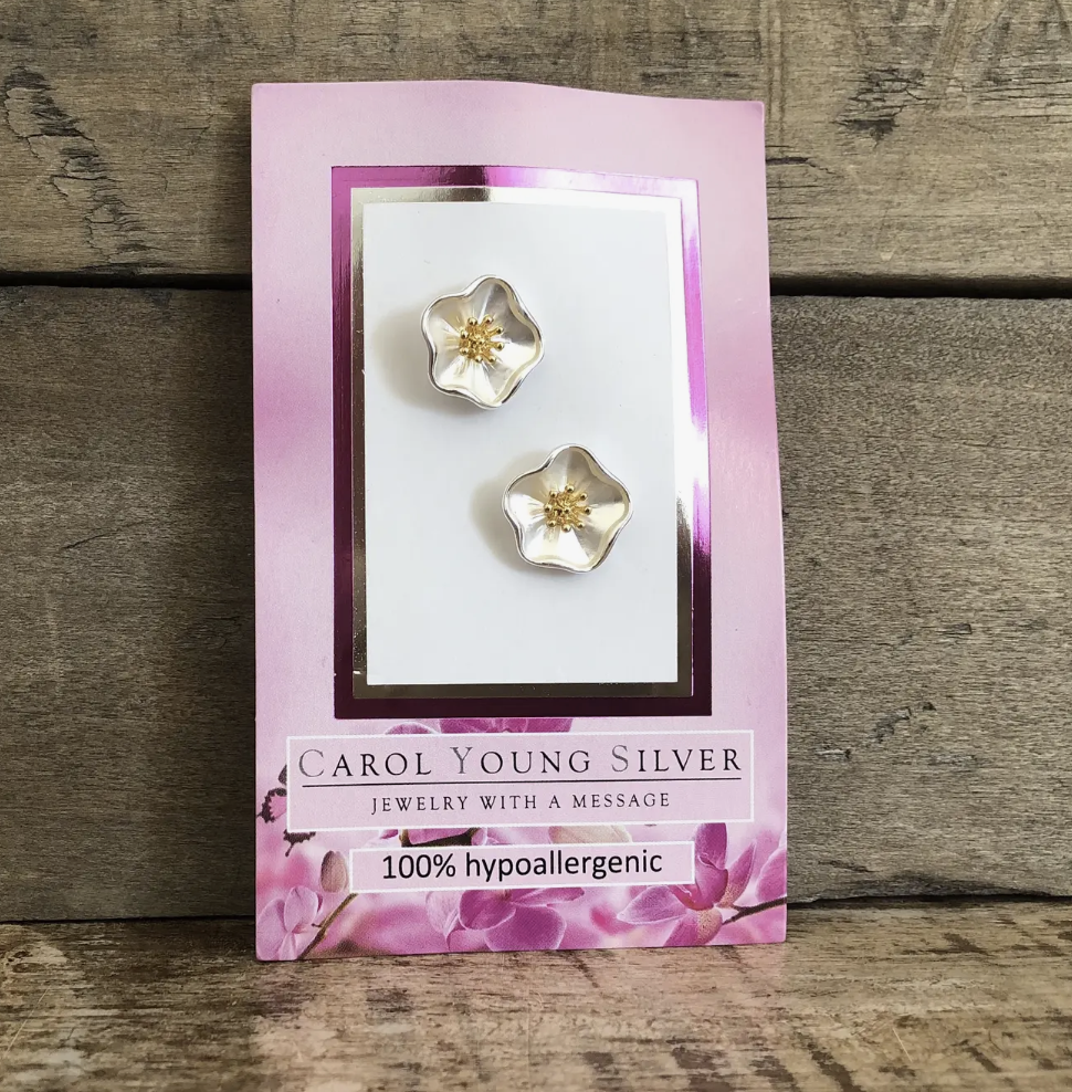 Butterfly Story   - Hibiscus Earrings